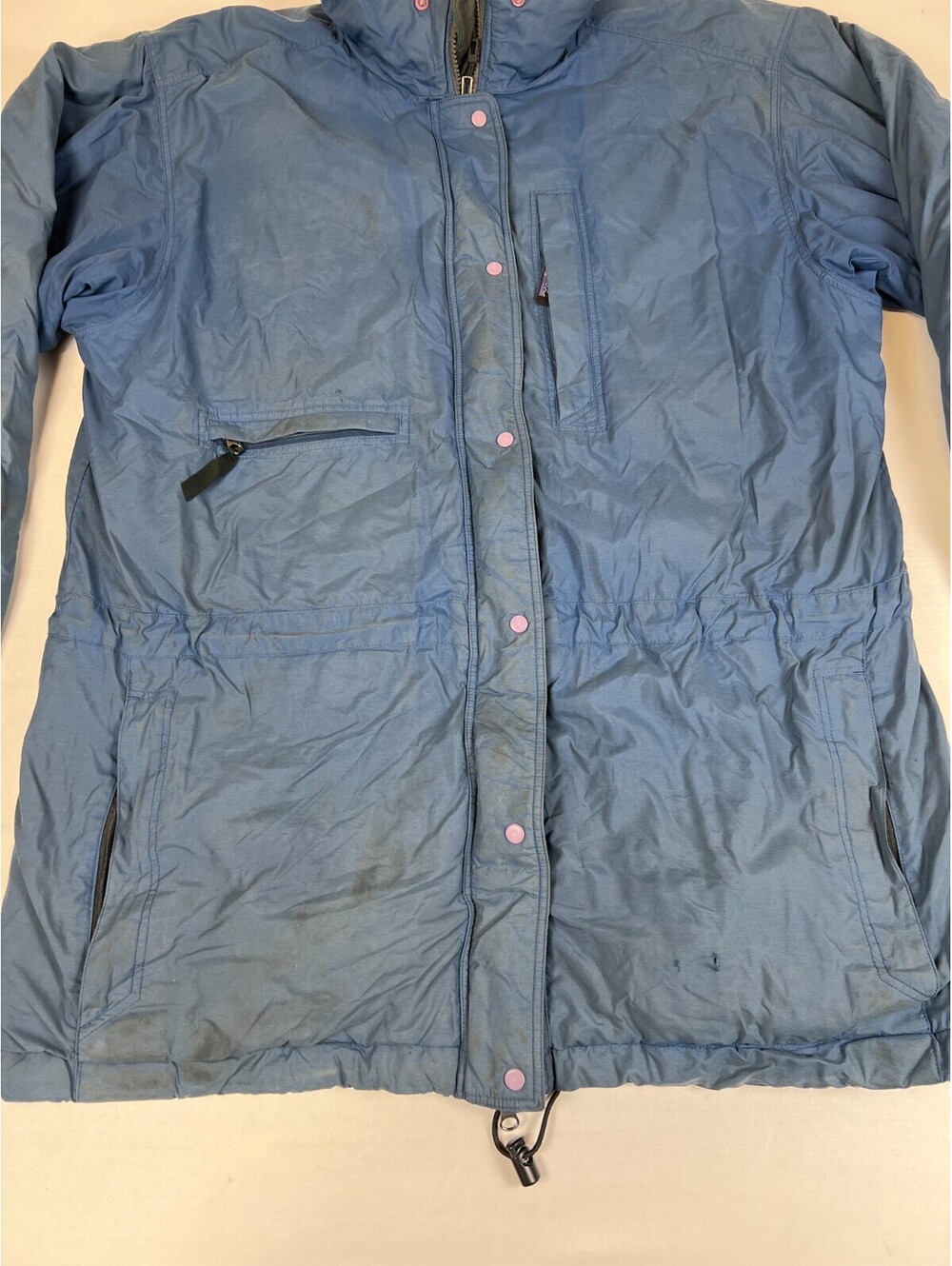 Vintage Patagonia Infurno Jacket Womens Large Blue Quilted Winter Parka Full Zip - Picture 12 of 15